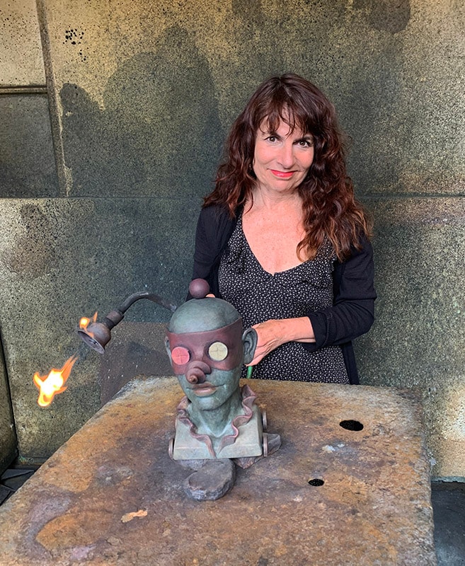 Claudia Cohen at Artworks Foundry
